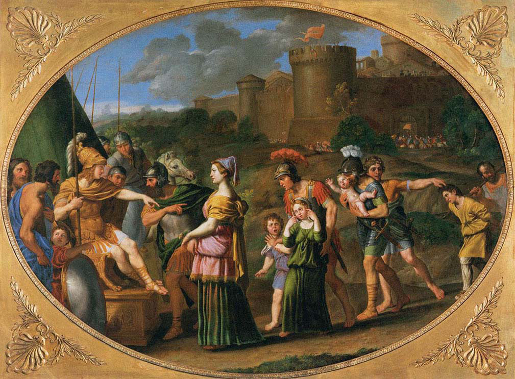 Timoclea Captive Brought Before Alexnder 